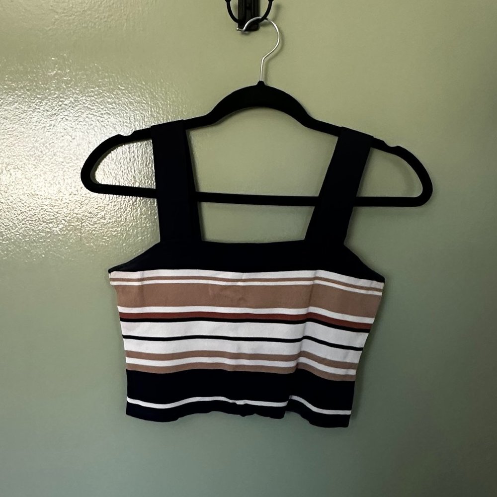 Bardot Striped Tank